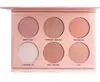 Free sample natural high pigment shimmer 6 colour eyeshadow 35 colors warm eyeshadow palette glitter