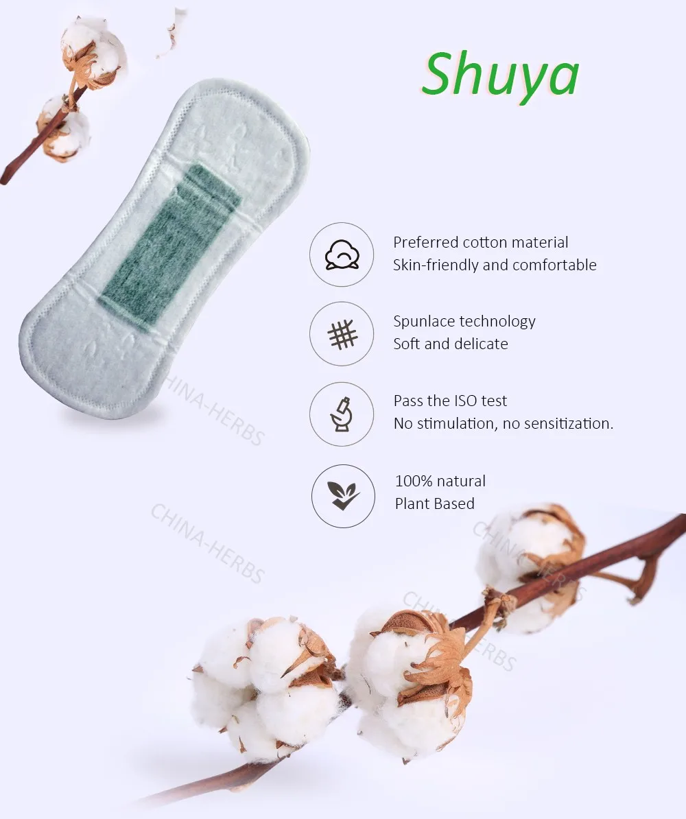 Anion Panty Liner Active Oxygen And Anion Far Infrared Ingredients