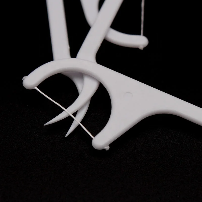 A02 Individual Dental Floss Pick Manufacture Floss Toothpick /nylon
