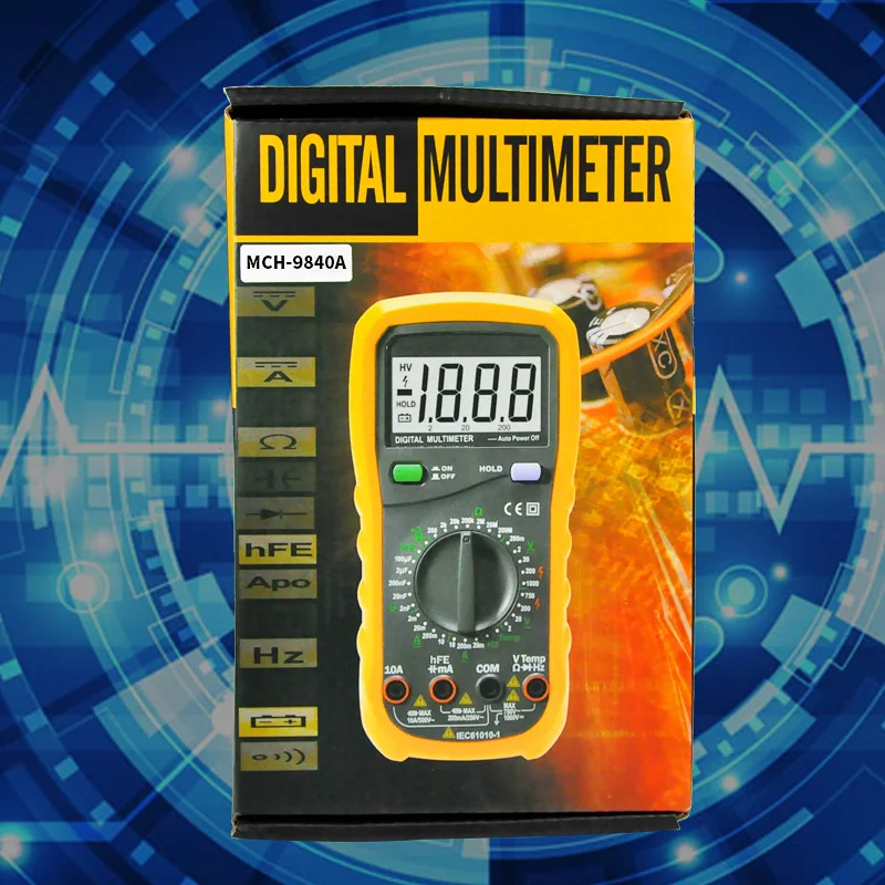 Mch9840a Temperature Probe Digital Multimeter Buy Digital Multimeter