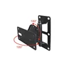 Vertically 360 Degree Rotary Heavy duty speaker hanging wall bracket