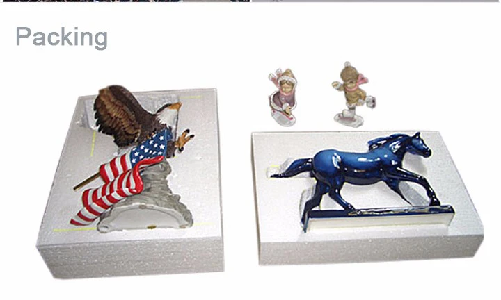 Christmas animal ornament resin dog decoration dog figurine for sale