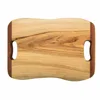 Handmade cinnamomum camphor tree wood handle type chopping board cutting board