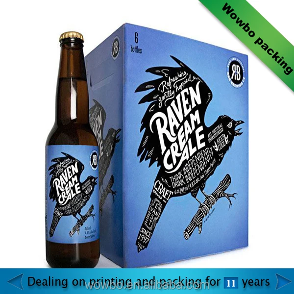 Colorful Printed Beer Bottle Shipping Carton Box - Buy Colorful Printed