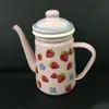 Simple Japanese 1.1L extra thick enamel kettle coffee pot tea pot