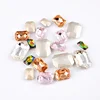 Fancy Stone Point Back Glass Stone with Claw