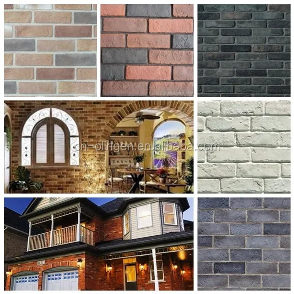 Faux Fire Thin Brick Veneer For Fireplace Decor Buy Fireplace