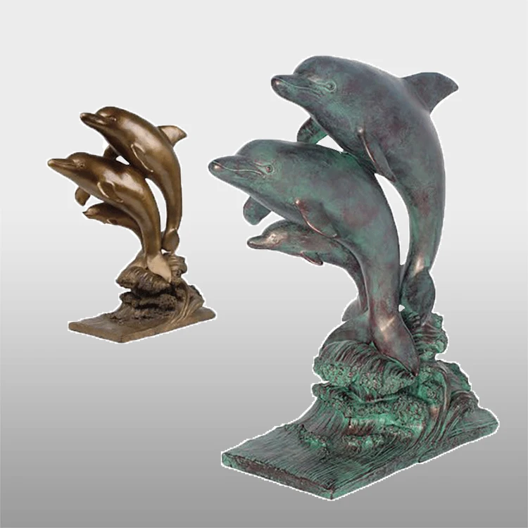 Metal Decorative Life Size Dolphin Statues For Swimming Pools Buy