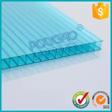 4mm Twin Wall Polycarbonate Sheet Wholesale Polycarbonate Sheet