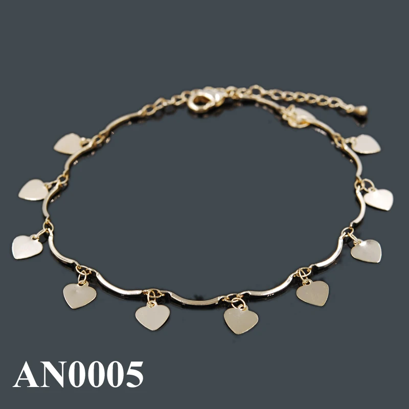2015 Fashion Indian Gold Anklets For Women,Foot Jewelry New Design
