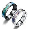 Stainless Steel Women Men Ring Islam Arabic God Messager Muslim Allah Temperature Mood Change Color Ring