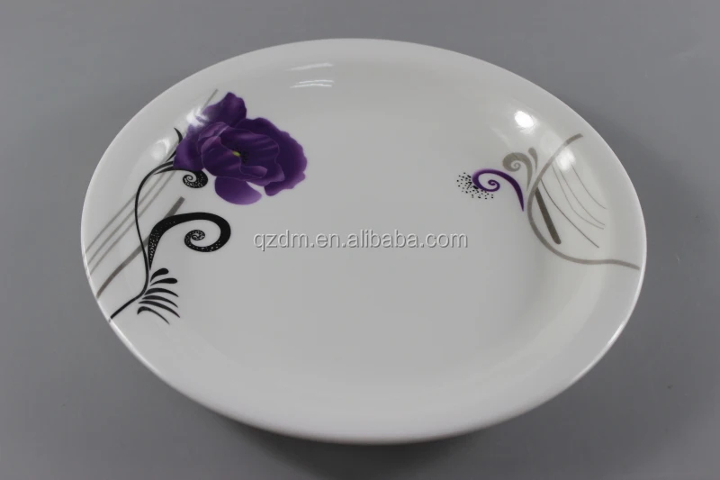 Factory supply good quality melamine pasta plate