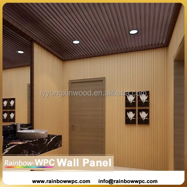 Porte intérieure en bois en plastique mur panneau, pvc plafond ... Lenergie faux plafond pvc