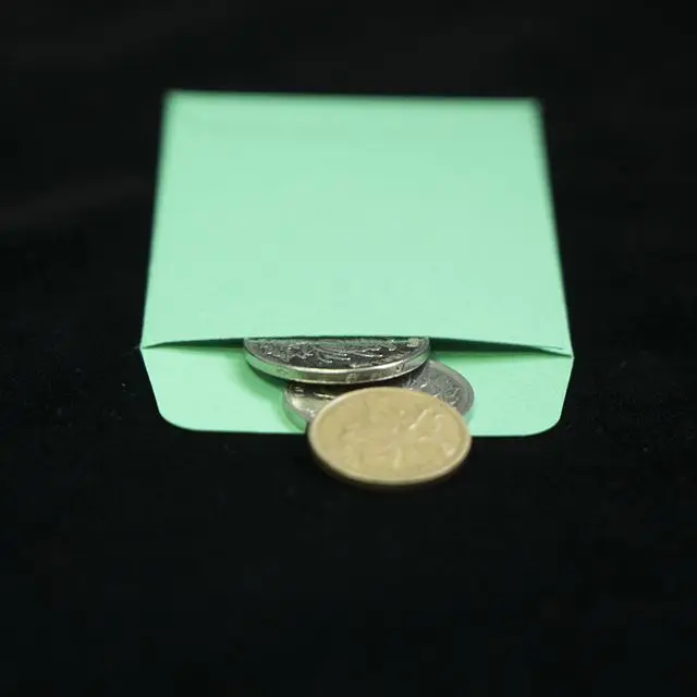 Custom Printed Recycled White Kraft Paper Mailing Box Coin Envelopes