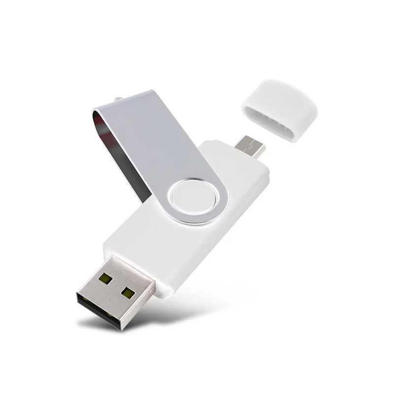 Best Usb Memory Stick 8gb 16gb 32gb 64gb 2 In 1 Metal Otg Usb Flash