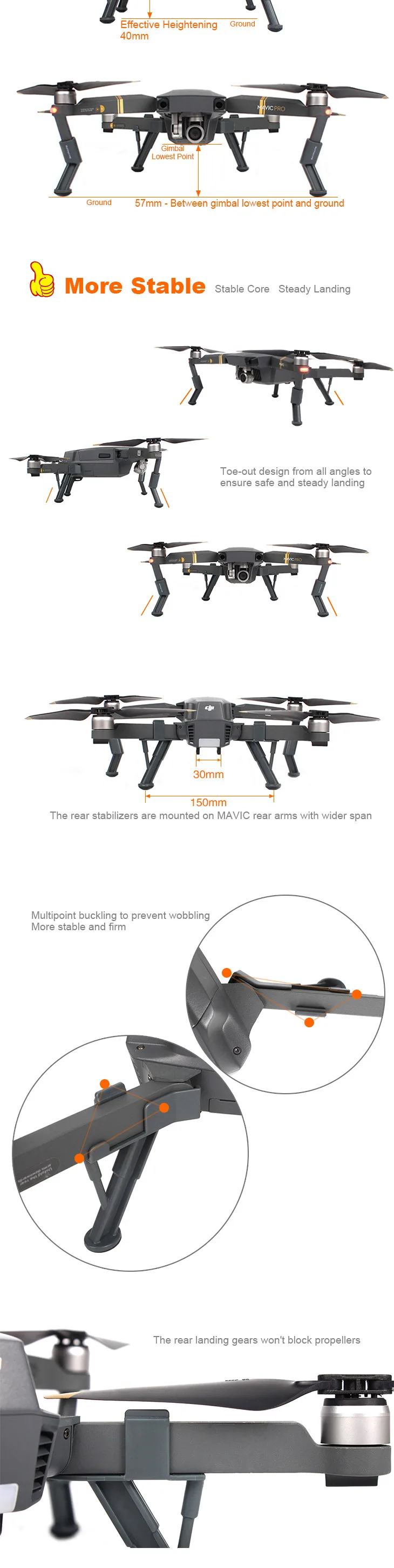 Lanceur Drone Pour DJI Mavic Air 2 - Livraison Air - Pêche, Publicité - Charge 500g