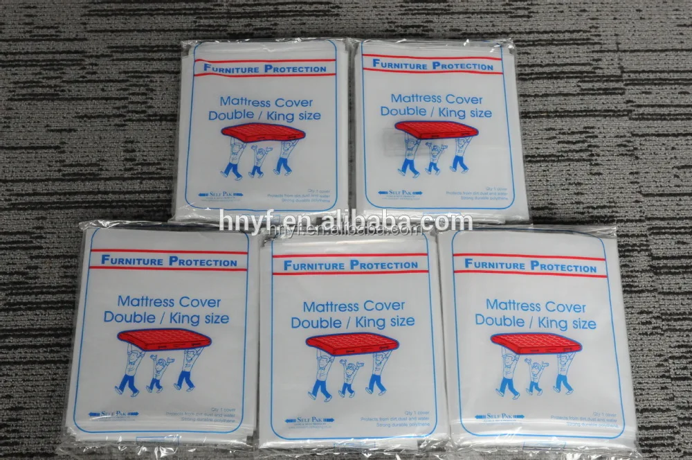 1mil,2mil,3mil,4mil Mattress Bag Plastic For Moving,Plastic Mattress