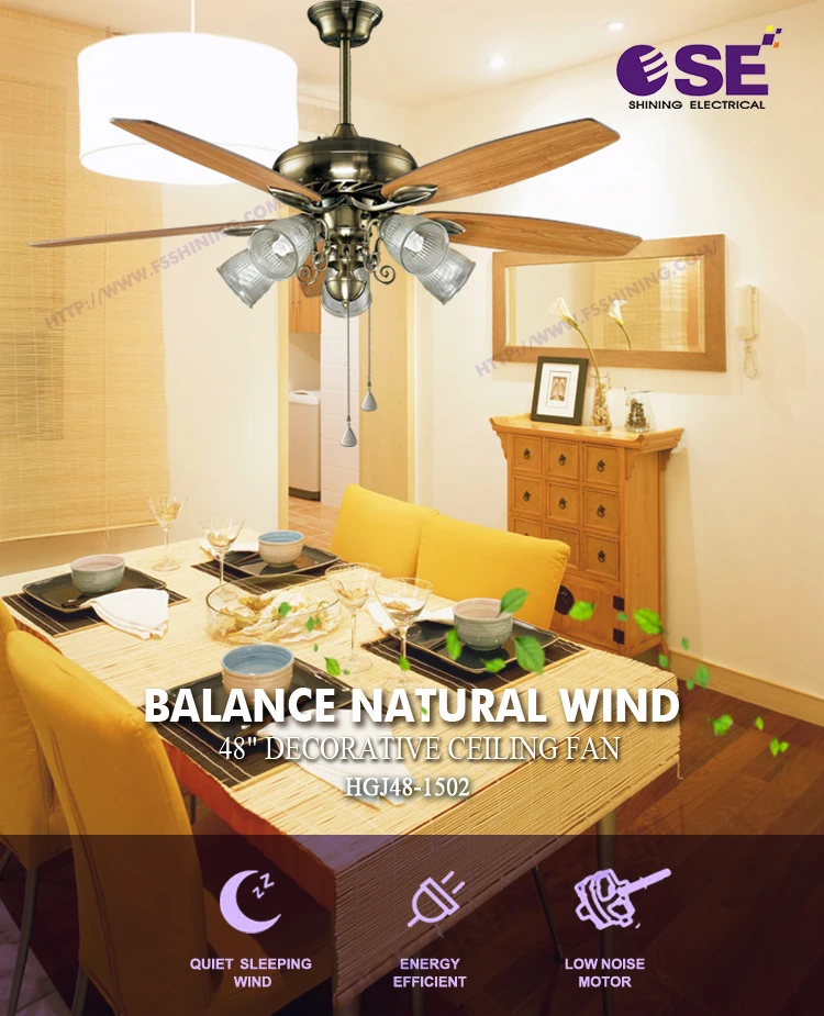 48 Large Energy Saving Ceiling Fan Chandelier Combo Lighting Buy