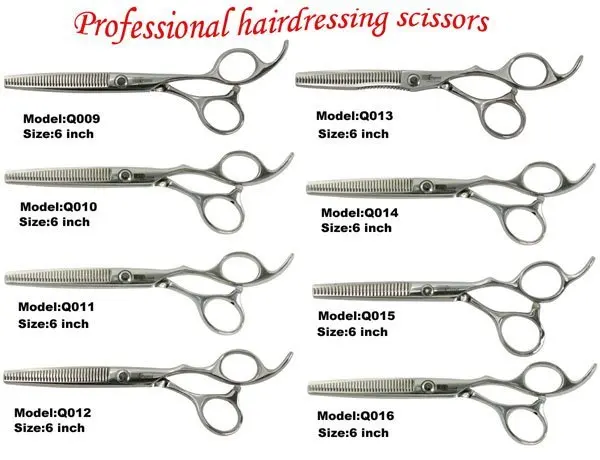 serrated hair scissors