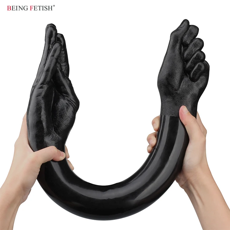 Double Ended Hand Shaped Dildo Toy For Fisting Anal Sex Buy Anal Dildo Hand Shaped Dildo Toy