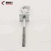 Electric power hardware high quality steel pigtail hook / ball hook bolt