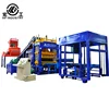 QT5-15 Automatic Smoothing Concrete Block Making Machine Complete Production Line With Medium Stacker