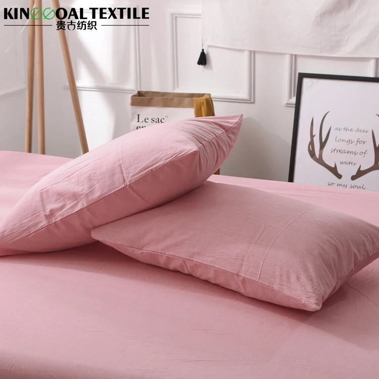 Textile supplier 100% 300tc cotton pillowcase