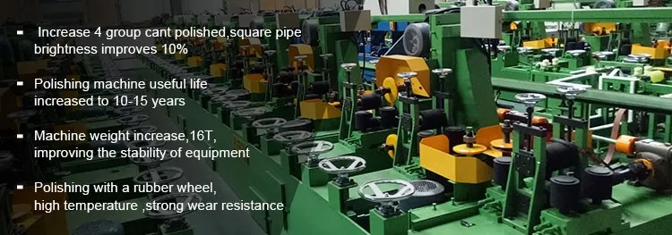 Square Pipe Polishing Machine