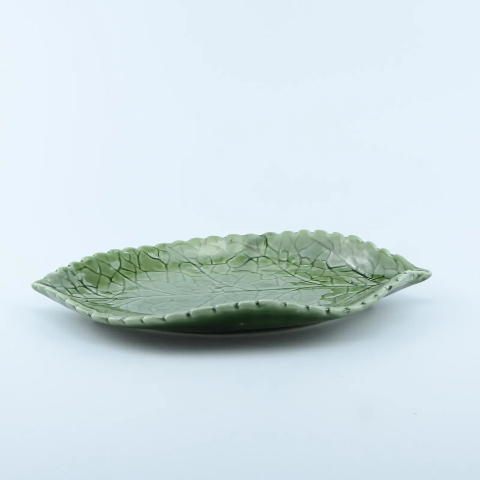 High Quality Ceramic Green Leaf Plate For Sale Buy Leaf Plate,Green Leaf Plate,Ceramic Plate