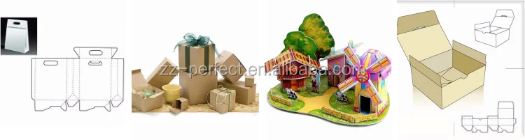 cardboard pizza corrugated carton box making machine