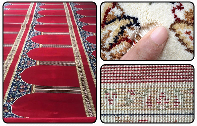 Wilton design bcf prayer carpet prayer mat roll 