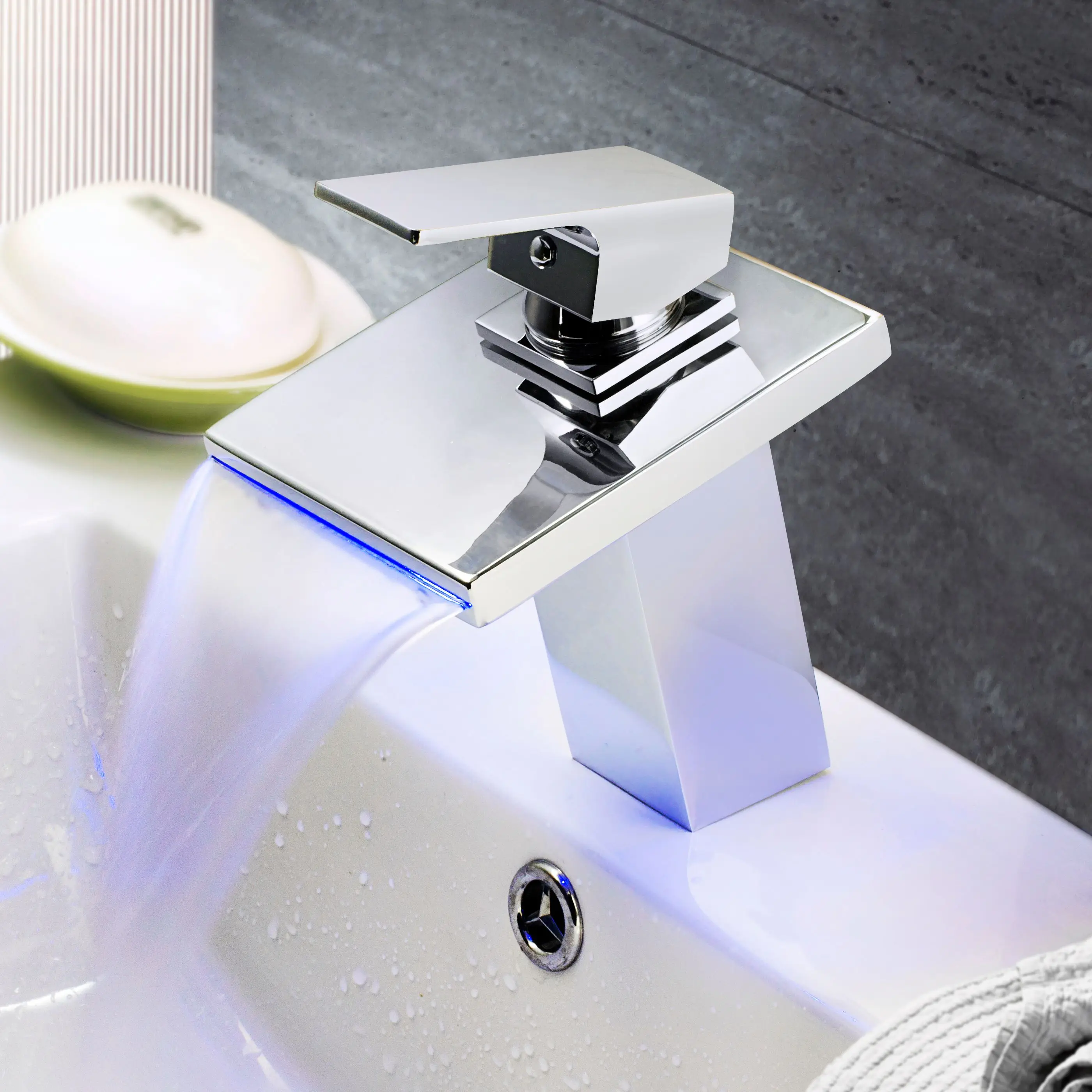 Factory Por Item Copper Bathroom Tap Waterfall Basin Taps Product On Alibaba Factory Por Item Copper Bathroom