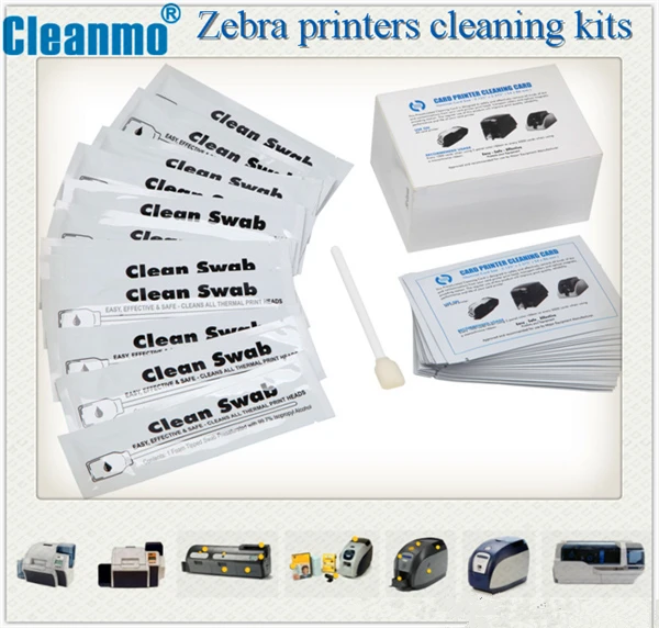 P330i / P430i Long T Cleaning Cards Kit For Zebra Buy For Zebra P430i