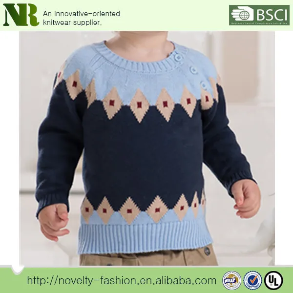 Latest Cotton Pullover Designs For Children Baby Boy Sweater Designs