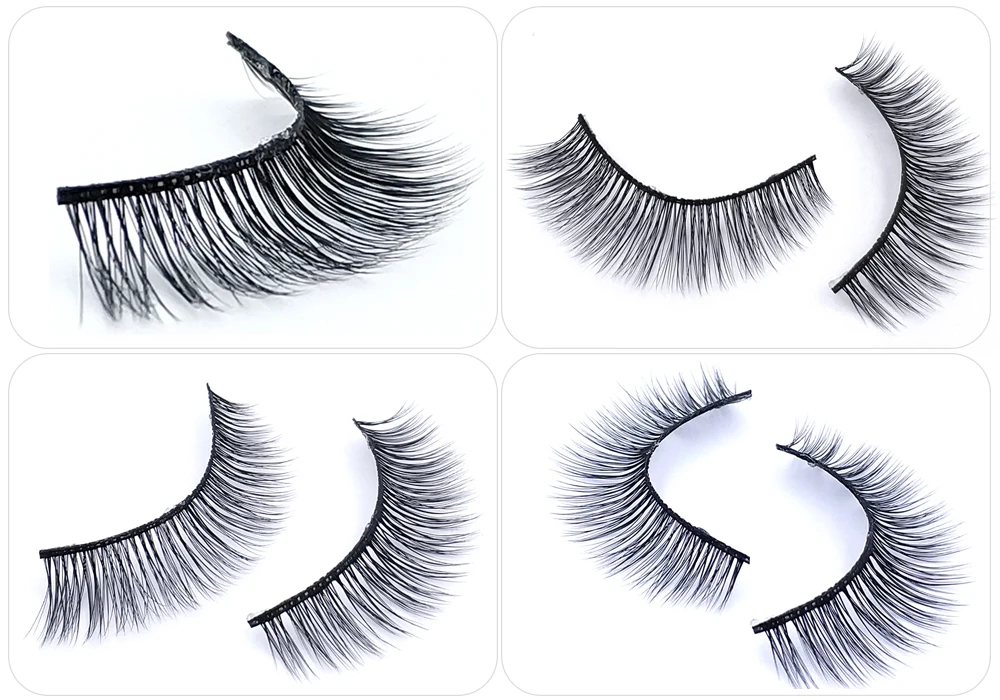 Premium Real Animal Fur Fake Eyelashes Buy Fake Eyelashes,Real Mink