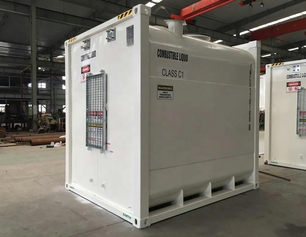 
10ft ITR Series Self Bunded Tank Container, double walled tank 