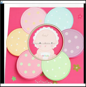 china suppliers yiwu new product sweet baby naming ceremony invitation of naming ceremony message
