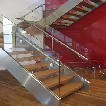 Steel Glass Wood Staircase Grill Design \/ Wooden Stairs Design Indoor - Buy Staircase,Decorative 