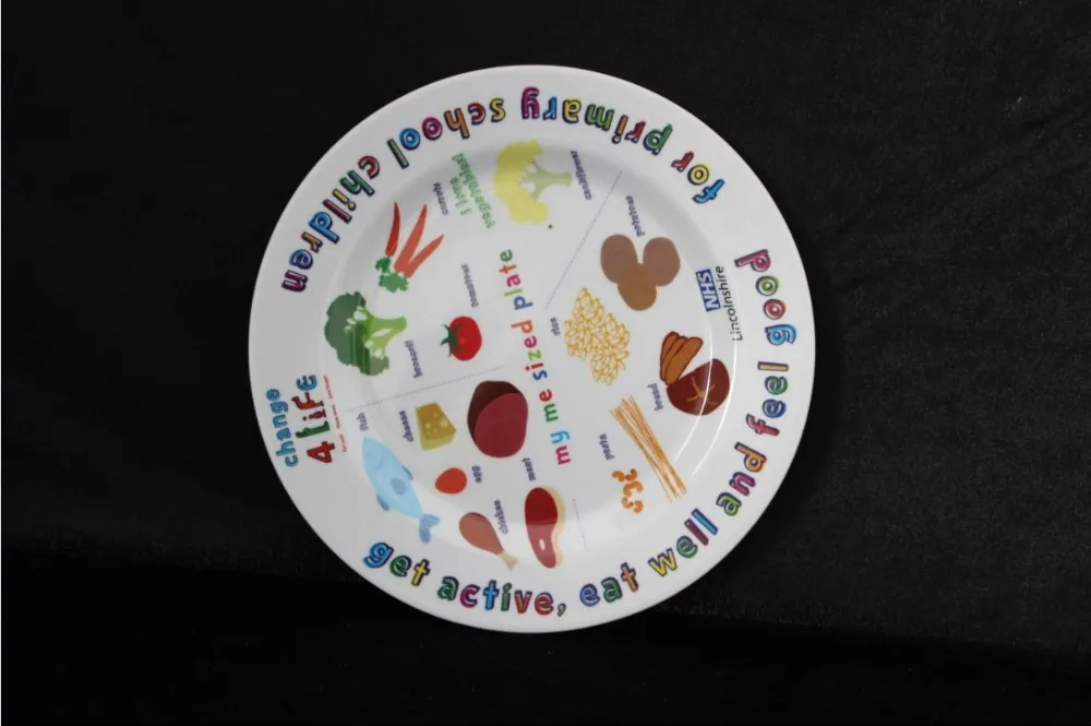 kid's 100%melamine fruit plate