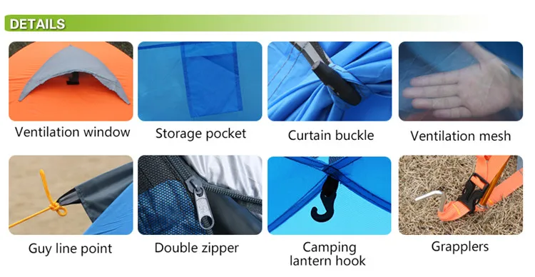 Ultralight 2 Person Waterproof Portable Double Door  storm proof  extreme weather mountaintop   4 season Camping alluminium tent