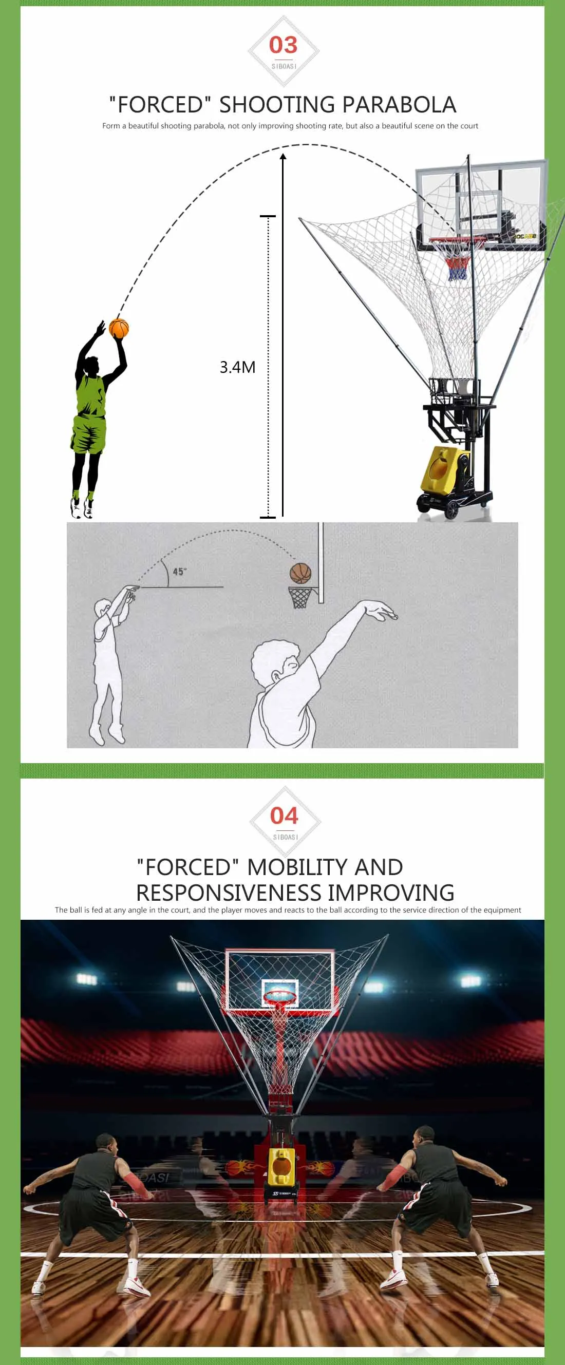 Basketball Shooting Machine Shots Buy Indoor Basketball Shooting