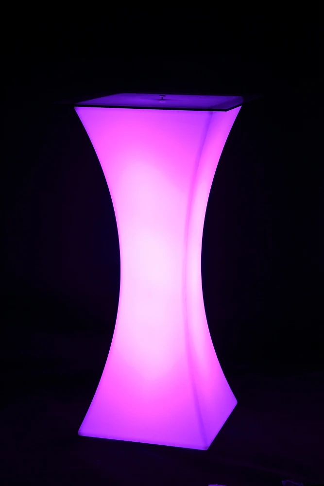 Party Led Table For Bar Waterproof Wedding Bar Glowing Bar Chair