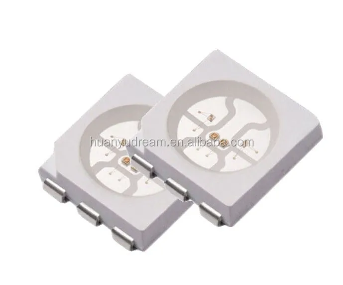 Huanyu high quality 0.2 watt led chip smd 5050 red led chip