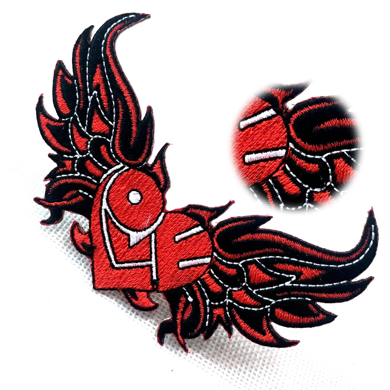 Embroidered Service Custom Logo 100 Machine Embroidery Patches And