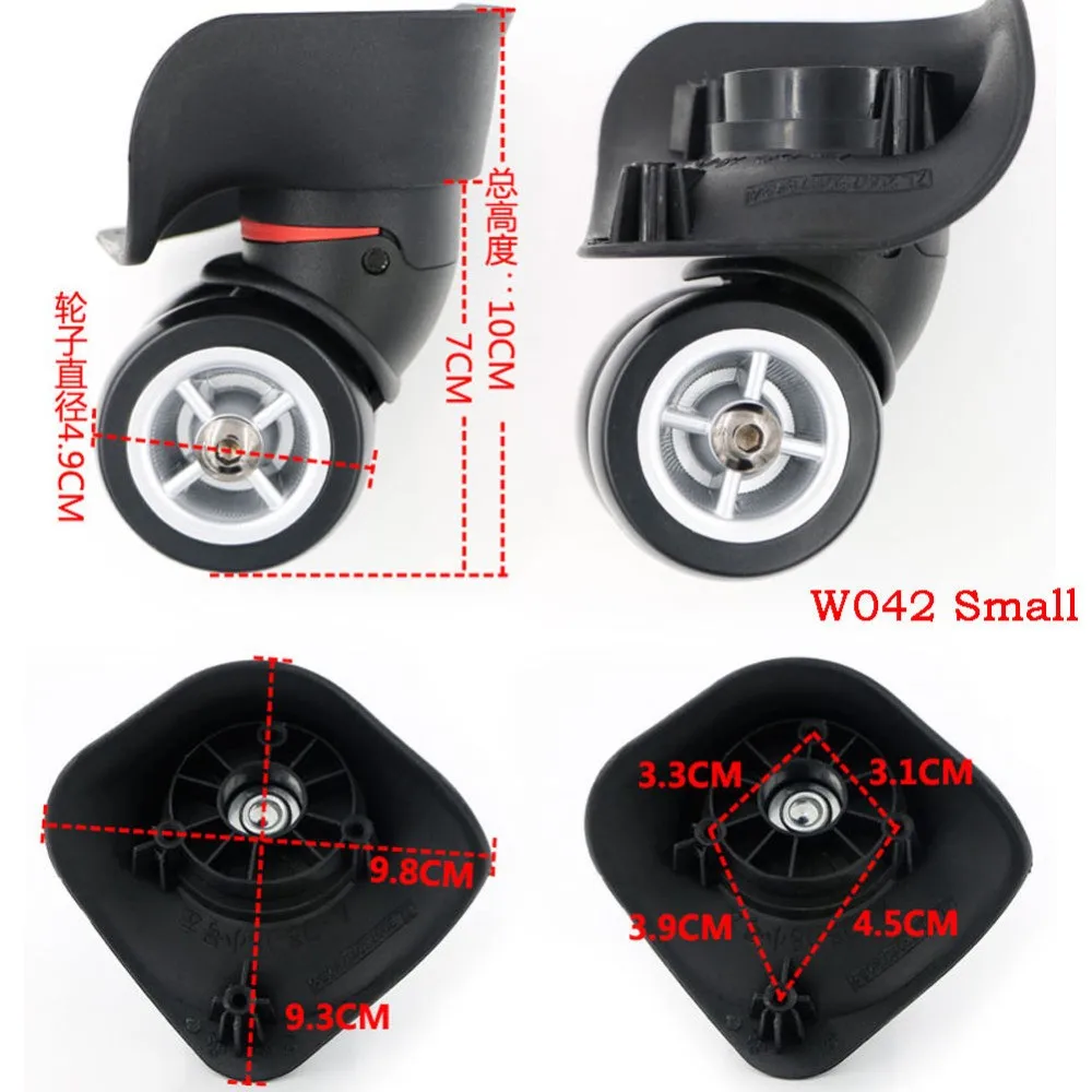Repair Travel Bag Parts Spinner Wheels Casters For Travel Customs Box