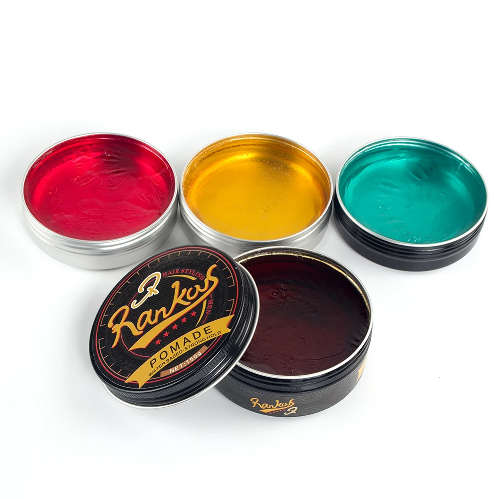 Hair Wax Matte Clay Based Water Soluble Hair Pomade With Strong Hold