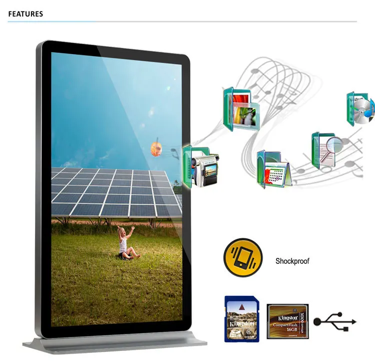 84 Inch Ultra HD Digital Signage