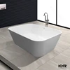 Acrylic Solid Surface Hotel Bathtub Freestanding Stone SPA Bath Tub