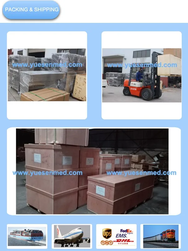 03 Packing & Shipping of YSVET0510 high quality stainless veterinary dog cat cages