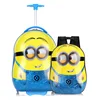 3d Innovation Kid Backpack 13 inch ABS Cartoon Printed School Bag For Kids Comic Backpack trolley school bag